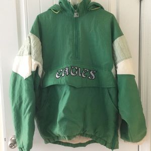 90s eagles starter jacket